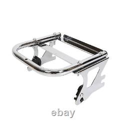 Chopped Tour Pak Pack Trunk Mount Rack For Harley Road King Street Glide 97-08