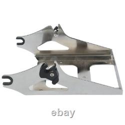 Chopped Trunk 2 Up Mounting Rack for Harley 2009 2013 Road King Street Glide