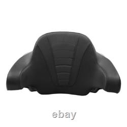 Chopped Trunk Backrest Mount Rack Fit For Harley Road King Street Glide 14-2026