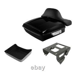 Chopped Trunk Backrest Pad Solo Rack Touring 14-25 Road King Street EGlide Ultra