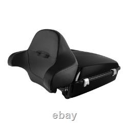 Chopped Trunk Backrest Pad Solo Rack Touring 14-25 Road King Street EGlide Ultra