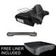 Chopped Trunk Backrest With Tail Light Fit For Harley Road King Street Glide 14-26