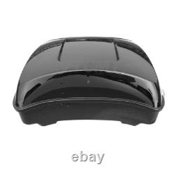 Chopped Trunk Backrest with Tail Light Fit For Harley Road King Street Glide 14-26