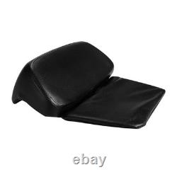 Chopped Trunk Black Latch Backrest Pad Road King Street Electra Glide 14-25