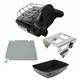 Chopped Trunk Solo Mounting Rack For Harley Road King Street Glide 2014 2025