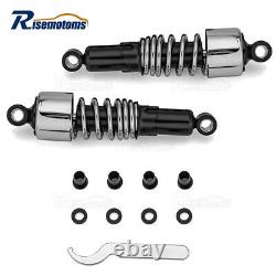 Chrome 10.5 Inch Rear Shock Suspension For Harley Electra Street Glide Road King