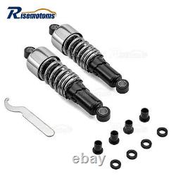 Chrome 10.5 Inch Rear Shock Suspension For Harley Electra Street Glide Road King