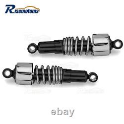 Chrome 10.5 Inch Rear Shock Suspension For Harley Electra Street Glide Road King