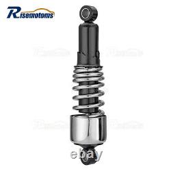 Chrome 10.5 Inch Rear Shock Suspension For Harley Electra Street Glide Road King