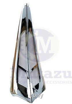 Chrome Chin Spoiler Scoop Fits Harley Touring Road Glide Street King by Mutazu