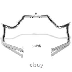 Chrome Crash Bar Highway Engine Guard For Touring 09-22 Road King Street Glide