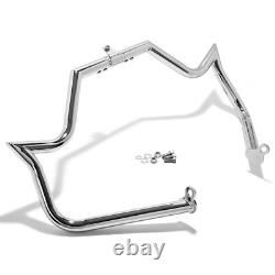 Chrome Crash Bar Highway Engine Guard For Touring 09-22 Road King Street Glide