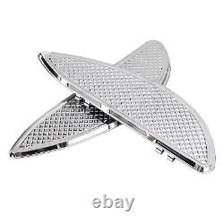 Chrome Driver Floorboards For Harley Softail Electra Street Glide Road King FLTR