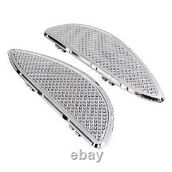 Chrome Driver Floorboards For Harley Softail Electra Street Glide Road King FLTR