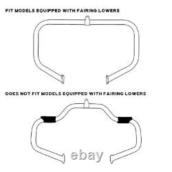 Chrome Engine Guard for Touring Road King Street Glide 2009-2024