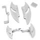 Chrome Floorboard Harley Touring Flhr Road King Street Glide 1980-2025