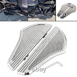 Chrome Front Rear Floorboards Foot Peg Mounts For Harley Road King Street Glide