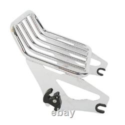 Chrome Luggage Rack & 4-Point Dock Hardware 14-25 Road King Street/Electra Glide