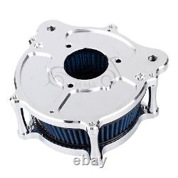 Chrome RSD Air Cleaner Intake Filter For Harley Electra Street Glide Road King