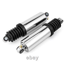 Chrome Rear Air Shocks For Harley Road King Street Electra Glide Ultra Limited