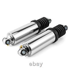 Chrome Rear Air Shocks For Harley Road King Street Electra Glide Ultra Limited