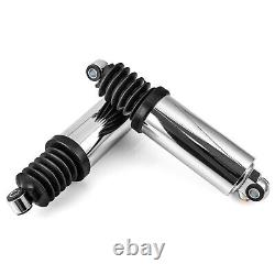 Chrome Rear Air Shocks For Harley Road King Street Electra Glide Ultra Limited