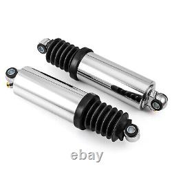 Chrome Rear Air Shocks For Harley Road King Street Electra Glide Ultra Limited