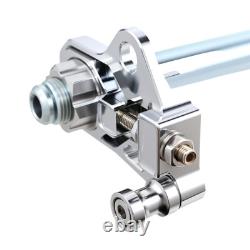 Chrome Rear Axle Adjuster Kit For Harley Road King Street Glide FLHX 2009-2023