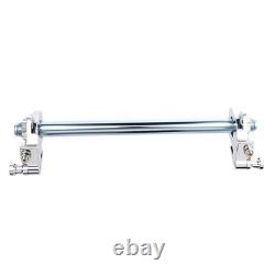 Chrome Rear Axle Adjuster Kit For Harley Road King Street Glide FLHX 2009-2023