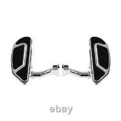 Chrome Rear Floorboard Bracket Fit For Harley Road King Street Glide 1993-2024