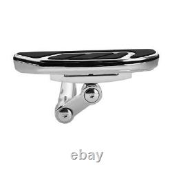 Chrome Rear Floorboard Bracket Fit For Harley Road King Street Glide 1993-2024