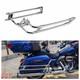 Chrome Saddlebag Guard Rails For Harley Road King Street Electra Glide 2014-2022