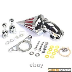 Chrome Spike Air Cleaner Intake Filter for Harley Road King Street Electra Glide