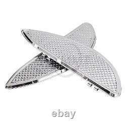 Chrome Stretched Floorboard Footboards For Harley Electra Road King Street Glide