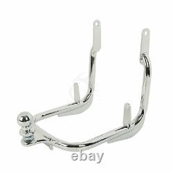 Chrome Trailer Hitch Tow Fit For Harley Electra Street Road King Glide 2009-2013