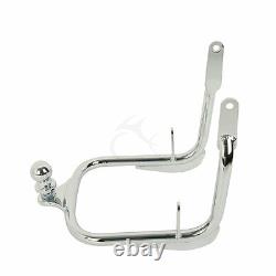 Chrome Trailer Hitch Tow Fit For Harley Electra Street Road King Glide 2009-2013