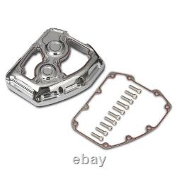 Chrome clarity Cam Cover For Harley Twin Cam Street Glide FLHX road king 01-2016