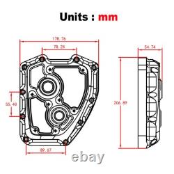 Clarity Cam Cover Twin Cam Touring street Glide Road King softail dyna 2001-2017