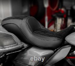 Complete 1 Set Front Rear Seat For Harley Road King / Street Glide 1997-2007 US