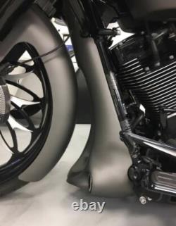 Custom Raked Chin Spoiler Scoop For Harley Touring Road King Street Glide 97-08