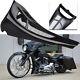 Custom Vivid Black Chin Spoiler Scoop For Harley Touring Road King Street Glide