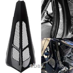 Custom Vivid Black Chin Spoiler Scoop For Harley Touring Road King Street Glide