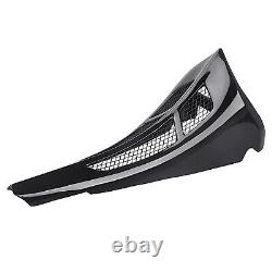 Custom Vivid Black Chin Spoiler Scoop For Harley Touring Road King Street Glide