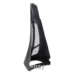 Custom Vivid Black Chin Spoiler Scoop For Harley Touring Road King Street Glide