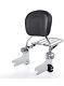 Detachable Backrest Sissy Bar & Rack Fits For Harley Touring Road King Street Gl