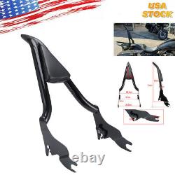 Detachable Sissy Bar Backrest for Harley Touring Road King Street Glide 09-20