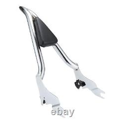 Detachable Sissy Bar Backrest for Harley Touring Road King Street Glide 09-21 US