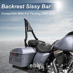 Detachable Sissy Bar Passenger Backrest for Touring Road King Street Glide FLHX