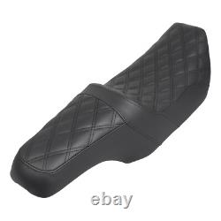 Diamond Step-Up Driver Passenger Seat For Harley Road King 97-07 Street Glide