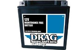 Drag Specialties Agm Battery Harley Electra Glide Road King Street Trike Tri